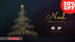 دانلود پروژه آماده فاینال کات پرو : کریسمس Noel – Christmas Greetings For Final Cut Pro