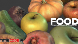 دانلود مدل آماده سه بعدی : میوه جات Photoreal Food