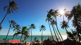 دانلود استوک فوتیج : ساحل دریا و نور خورشید Sea Resort And Bright Sun
