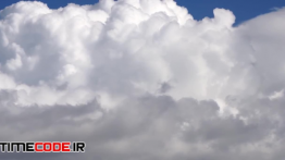 دانلود استوک فوتیج : تایم لپس ابرهای سفید Thick, Puffy Clouds Time Lapse