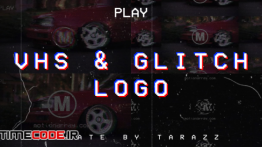 دانلود پروژه آماده داوینچی ریزالو : لوگو پارازیت VHS & Glitch Logo