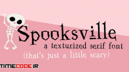 دانلود فونت انگلیسی اسکلت ZP Spooksville