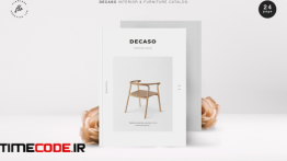 دانلود طرح لایه باز مجله طراحی داخلی و کاتالوگ مبلمان DECASO Interior & Furniture Catalog