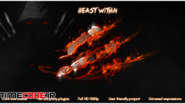 دانلود پروژه آماده افترافکت : آرم استیشن ترسناک Beast Within
