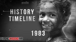 دانلود پروژه آماده افترافکت : اسلایدشو تاریخی History Timeline