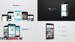 دانلود پروژه آماده افترافکت : تیزر معرفی اپلیکیشن Iphone 6 App Presentation Kit