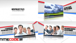 دانلود پروژه آماده افترافکت : معرفی خدمات و محصولات Line Corporate Presentation