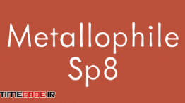 دانلود فونت انگلیسی Metallophile Sp8