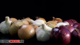 دانلود استوک فوتیج : پیاز Mixed Organic Onions