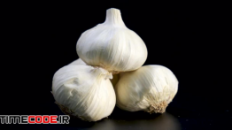 دانلود استوک فوتیج سیر Organic Garlic