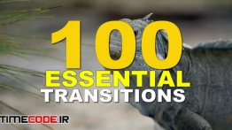 دانلود پروژه آماده افترافکت : 100 ترنزیشن Seamless Transitions // Essential Package