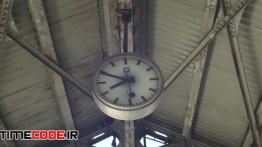دانلود استوک فوتیج : تایم لپس ساعت Time-lapse Clock
