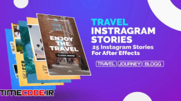 دانلود پروژه آماده افترافکت : استوری اینستاگرام Travel Instagram Stories