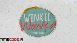 دانلود فونت انگلیسی گرافیکی Winkie Wonka Font Duo