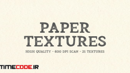 دانلود مجموعه 21 تکسچر کاغذ Paper Textures