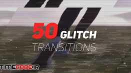 دانلود پریست آماده افترافکت : 50 ترنزیشن نویز و پارازیت  Glitch Transitions Presets
