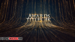 دانلود پروژه آماده افترافکت : معرفی نامزدها و جوایز Awards Titles 4K