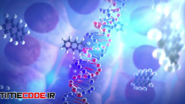 دانلود فوتیج پزشکی : دی ان ای Chemical Destroys DNA Helix