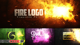 دانلود پروژه آماده افترافکت : لوگو آتش  Fire Logo Reveal