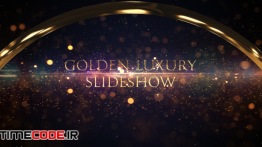 دانلود پروژه آماده پریمیر : اسلایدشو Golden Luxury Slideshow