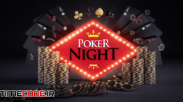 دانلود پروژه آماده افترافکت : لوگو پوکر Online Gambling Poker Logo Reveals