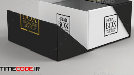 دانلود موکاپ جعبه بسته بندی Retail Boxes Vol.3: Fold Up Box Packaging Mock Ups