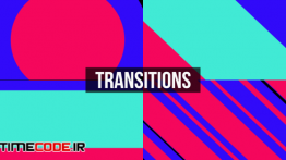 دانلود پروژه آماده افترافکت : ترنزیشن Shape Transition Pack