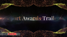 دانلود پروژه آماده پریمیر : وله پارتیکل متنی Short Awards Logo Titles