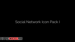 دانلود پروژه آماده افترافکت : لوگو شبکه های اجتماعی Social Network Logo