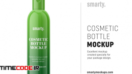 دانلود موکاپ شامپو و لوازم بهداشتی Glossy Cosmetic Bottle Mockup