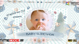 دانلود پروژه آماده افترافکت : آلبوم عکس کودک Baby Slideshow