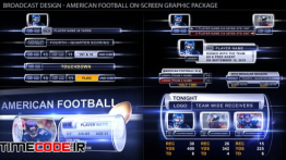 دانلود پروژه آماده افترافکت : بسته تلویزیونی برنامه ورزشی Broadcast Design – Sport On-screen Graphic Package