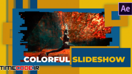 دانلود پروژه آماده افترافکت : اسلایدشو Colorful Slideshow