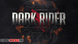 دانلود پروژه آماده افترافکت : تریلر Dark Rider Trailer