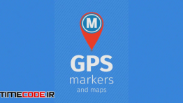 دانلود پروژه آماده افترافکت : نمایشگر مکان روی نقشه GPS Makers And Maps