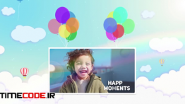 دانلود پروژه آماده افترافکت : اسلایدشو کودک Happy Slideshow