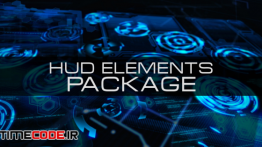 دانلود پروژه آماده افترافکت : المان اینفوگرافی HUD Elements Package