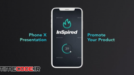 دانلود پروژه آماده افترافکت : تیزر تبلیغاتی اپلیکیشن Phone X Promo
