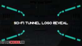 دانلود پروژه آماده افترافکت : آرم استیشن علمی و تخیلی Sci-Fi Tunnel Logo Reveal