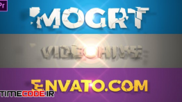 دانلود قالب آماده موشن گرافیک پریمیر : تایتل Short Elegant Title Reveal – Mogrt