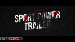 دانلود پروژه آماده پریمیر : تریلر ورزشی Stylish Sport Power Trailer