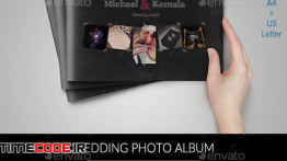 دانلود قالب ایندیزاین : آلبوم عکس عروسی Chalkboard Wedding Album
