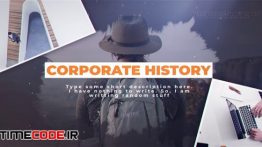 دانلود پروژه آماده افترافکت : اسلایدشو جوهری Corporate History