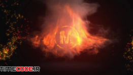 دانلود پروژه آماده افترافکت : لوگو آتش  Fire Logo Reveal