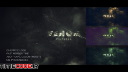 دانلود پروژه آماده افترافکت : لوگو Venom Logo Reveal