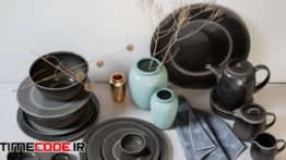 دانلود مدل آماده سه بعدی : لوازم آشپزخانه Broste Copenhagen Nordic Coal Ceramics