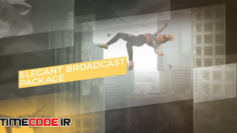 دانلود پروژه آماده افترافکت : بسته تلویزیونی Elegant Broadcast Package