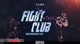 دانلود پروژه آماده افترافکت : بسته تلویزیونی ورزشی Fight Club Broadcast Pack