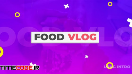 دانلود پروژه آماده افترافکت : غذا Food Vlog Pack