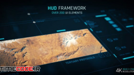 دانلود پروژه آماده افترافکت : المان اینفوگرافی صفحه نمایش HUD – Framework